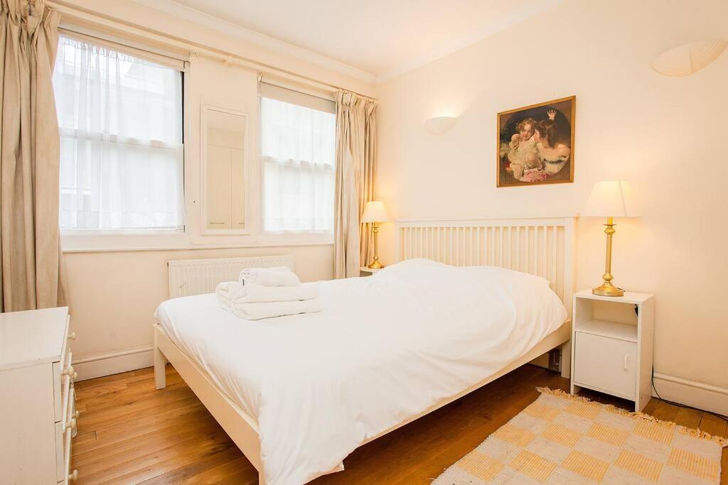 Bright 2 Bedroom Flat In Central ลอนดอน ภายนอก รูปภาพ